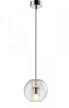 Светильник подвесной Crystal Lux BELEZA SP1 B CHROME - цена и фото